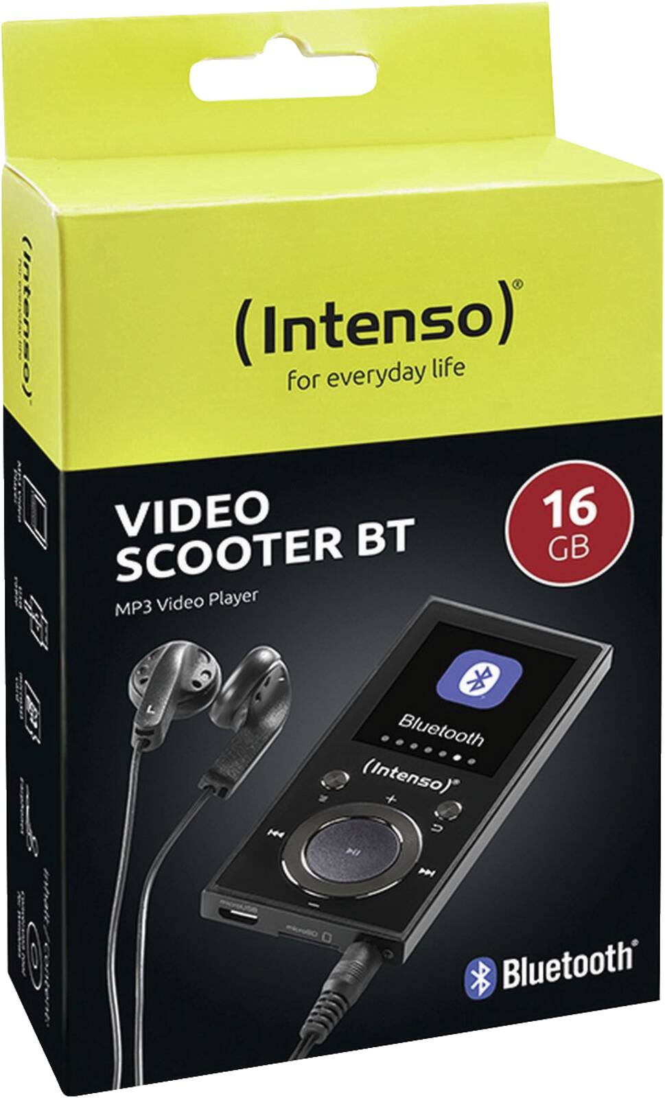 Abbildung 3 zu Intenso MP3 Video Player Portable Scooter Bluetooth 16GB Speicherkarte   B Ware