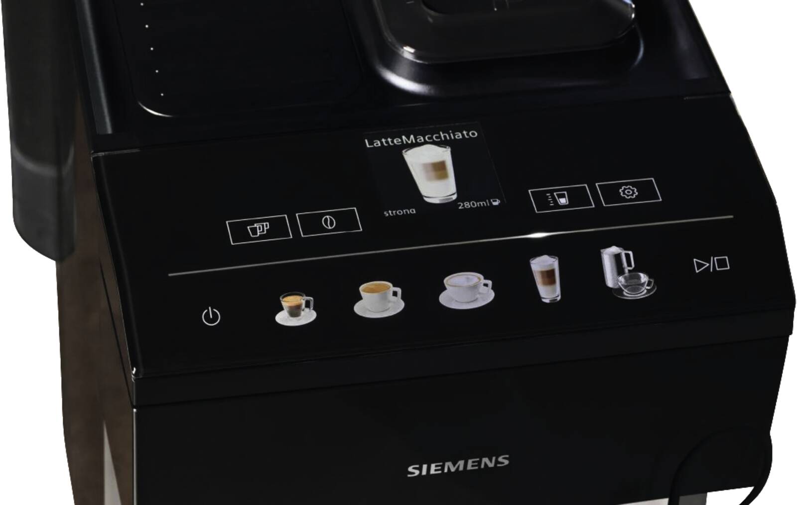 Abbildung 2 zu Siemens Kaffeevollautomat TP511D01 15bar OneTouch Milchsystem 1,9l Disp. B Ware