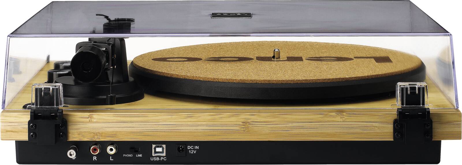 Abbildung 2 zu Lenco Plattenspieler LBT-335BA Holz BT USB Riemenantrieb Vorverstärker B Ware