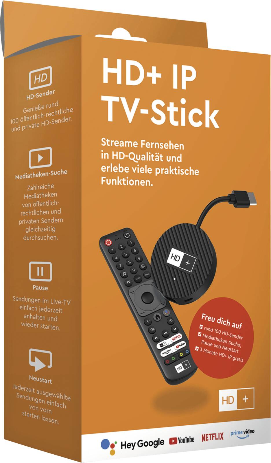 Abbildung 4 zu HD+ IP TV-Stick mit Fernbedienung und die ersten 3 Monate kostenlos
