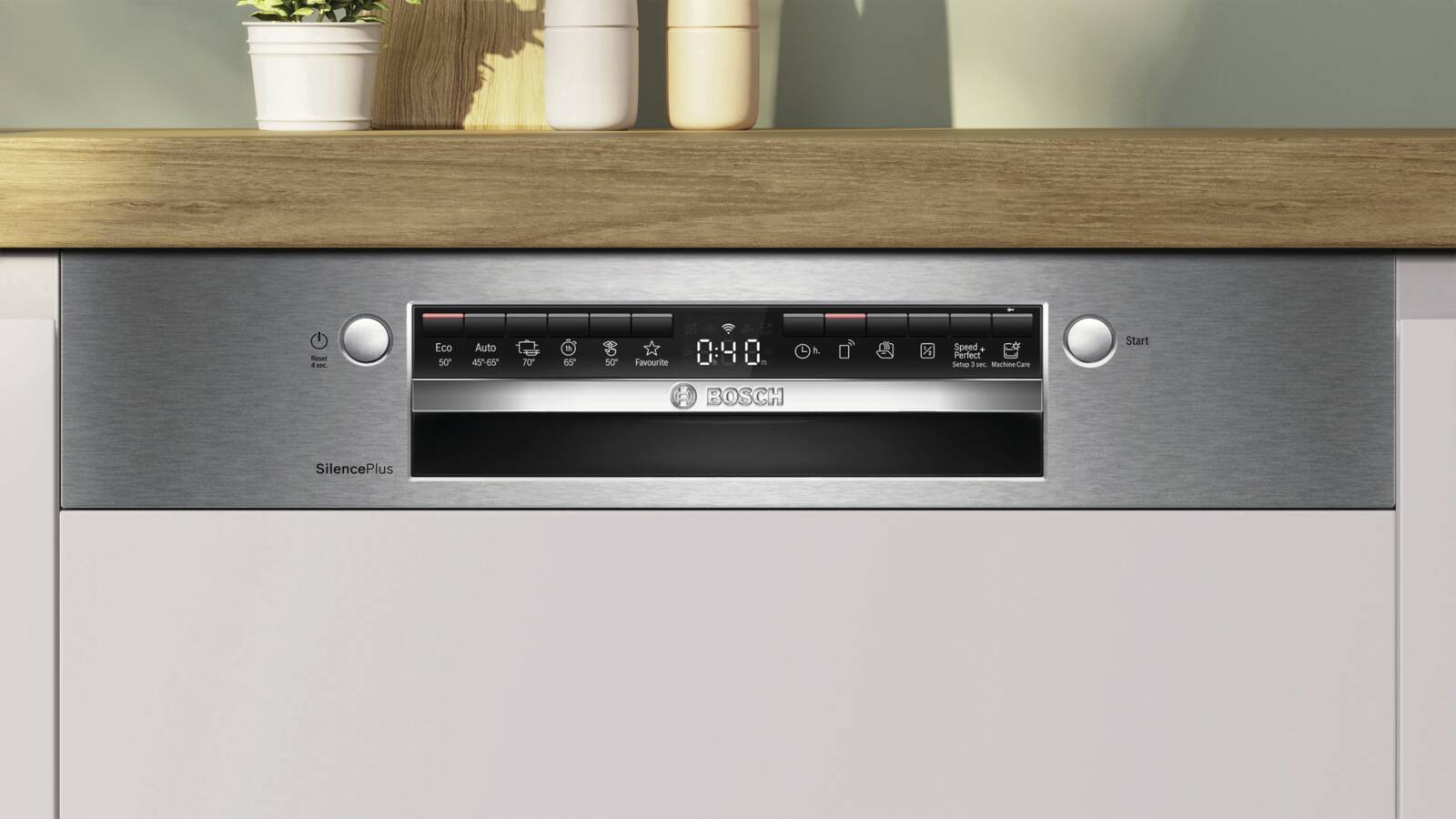 Abbildung 2 zu Bosch Geschirrspüler SMI4ETS08E Einbaugerät intergrierbar 60cm  B Ware