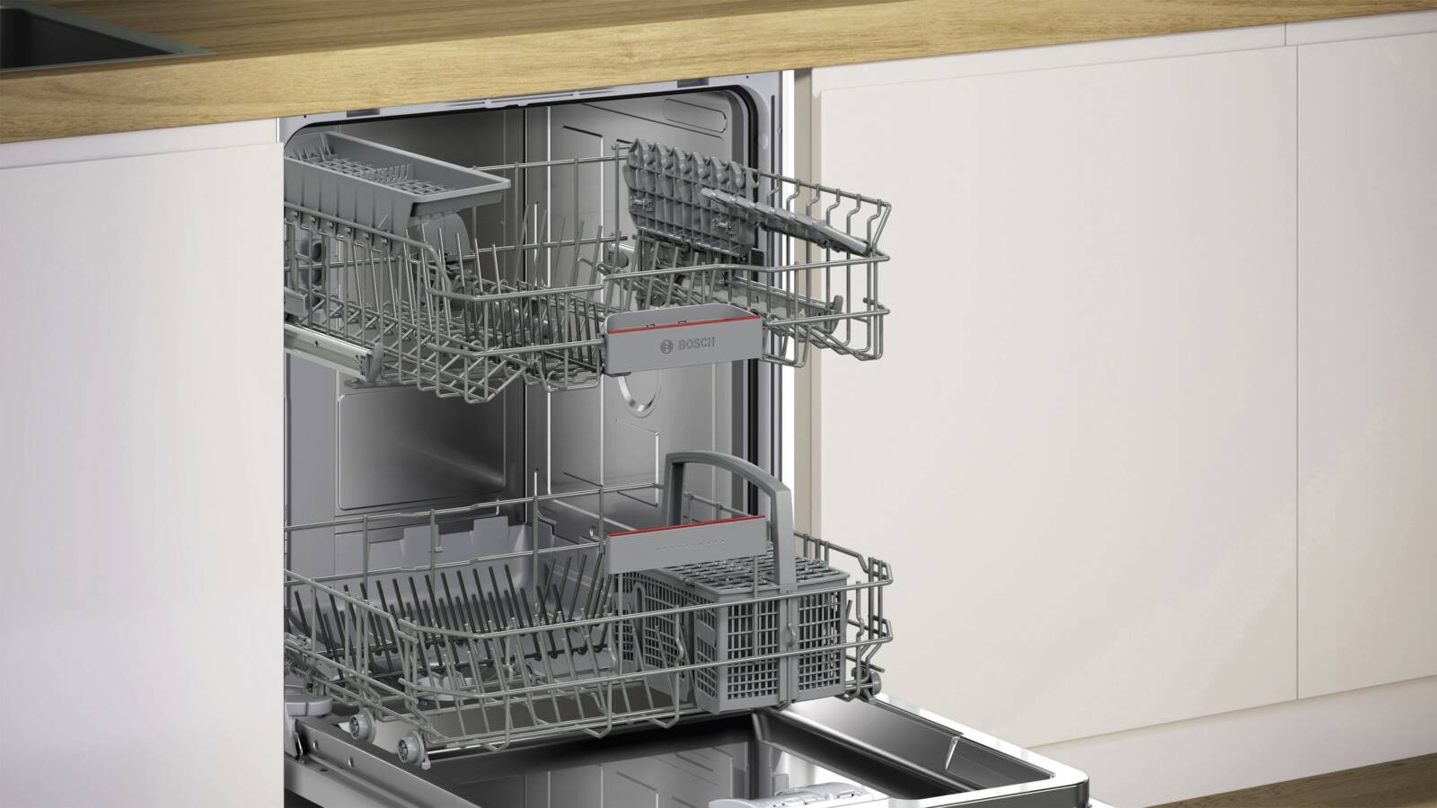 Abbildung 3 zu Bosch Geschirrspüler SMI4ETS08E Einbaugerät intergrierbar 60cm  B Ware