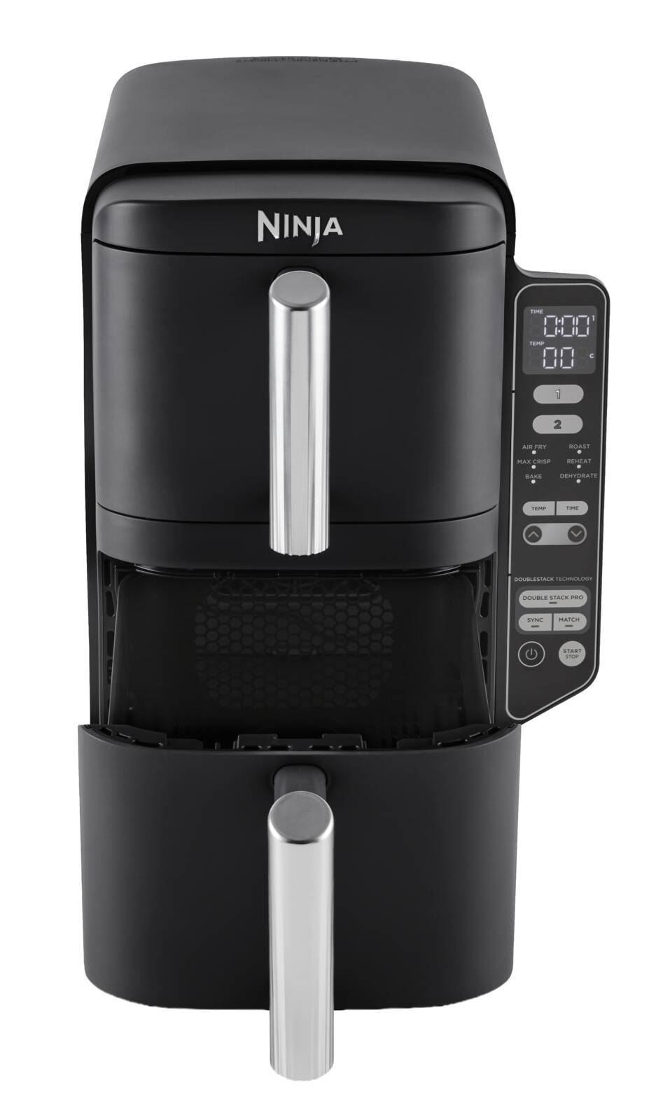 Abbildung 3 zu Ninja Fritteuse SL300EU Doppel Heißluft 7,6l 2470W Display Backen Braten Dörren