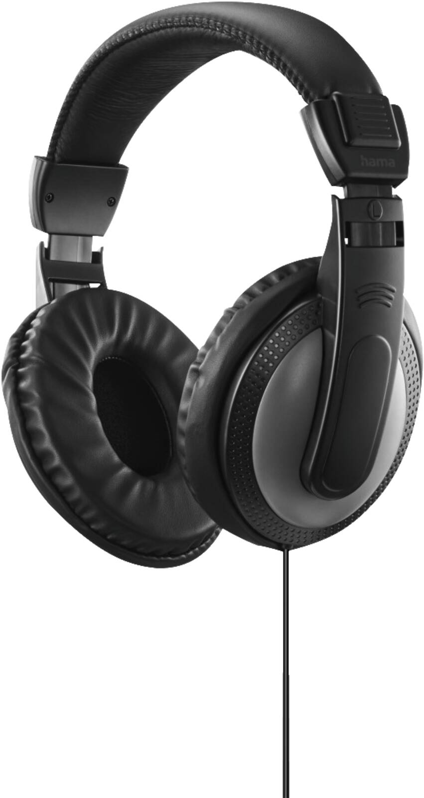 Abbildung 1 zu Hama Kopfhörer KH ShellTV II OverEar schwarz TV Stereo 3.5mm 6.3mm
