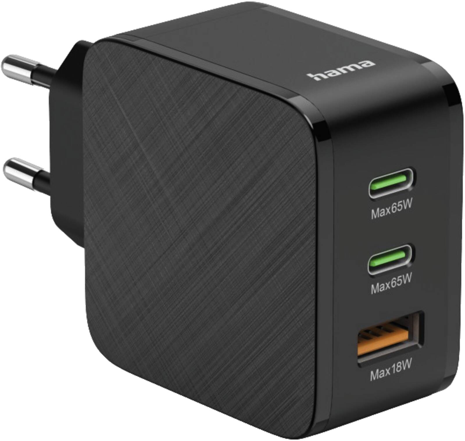 Abbildung 2 zu Hama Ladegerät 201961 Schnellladegerät 65W USB-C USB-A PD Quick Charge