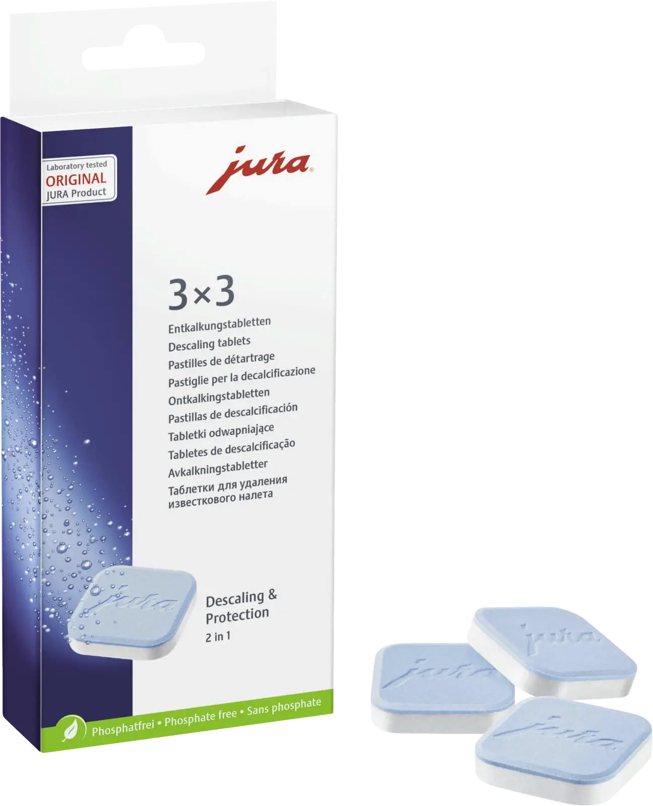 JURA 2-in-1 Ontkalkingstabletten