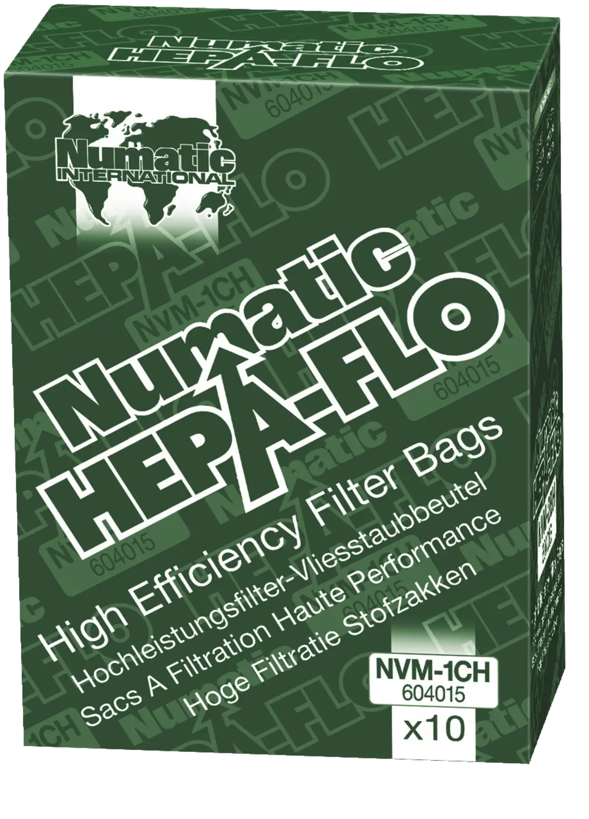 Numatic NVM-1CH 10 stofzuigerzakken