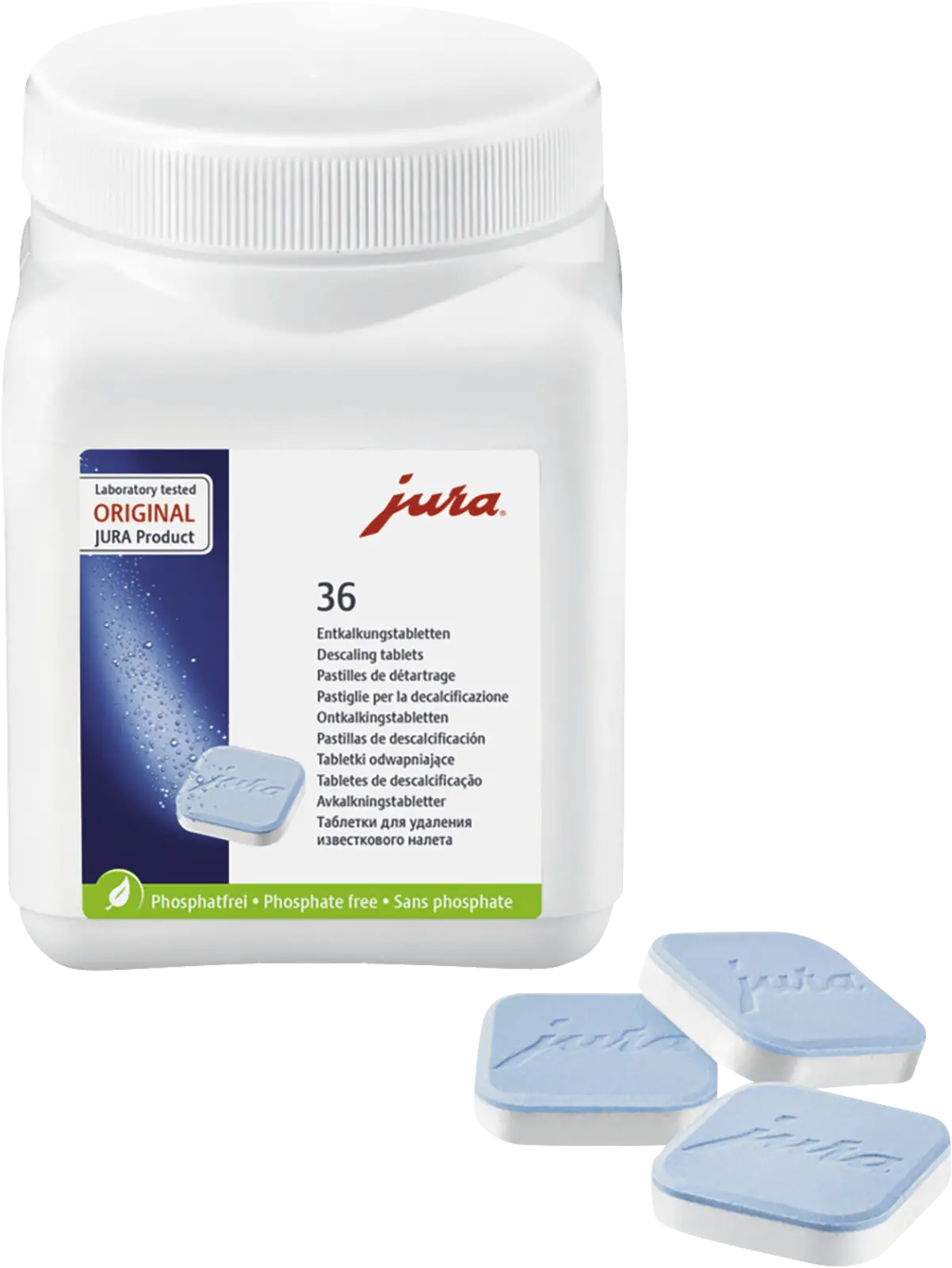 JURA 2-in-1 Oontkalkingstabletten