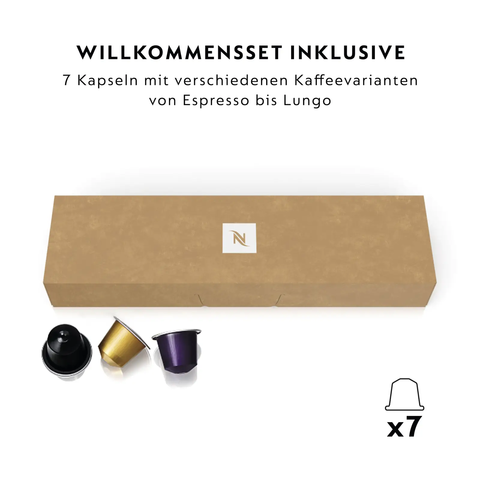 DeLonghi Nespresso EN 80.B INISSIA Koffiecupmachine