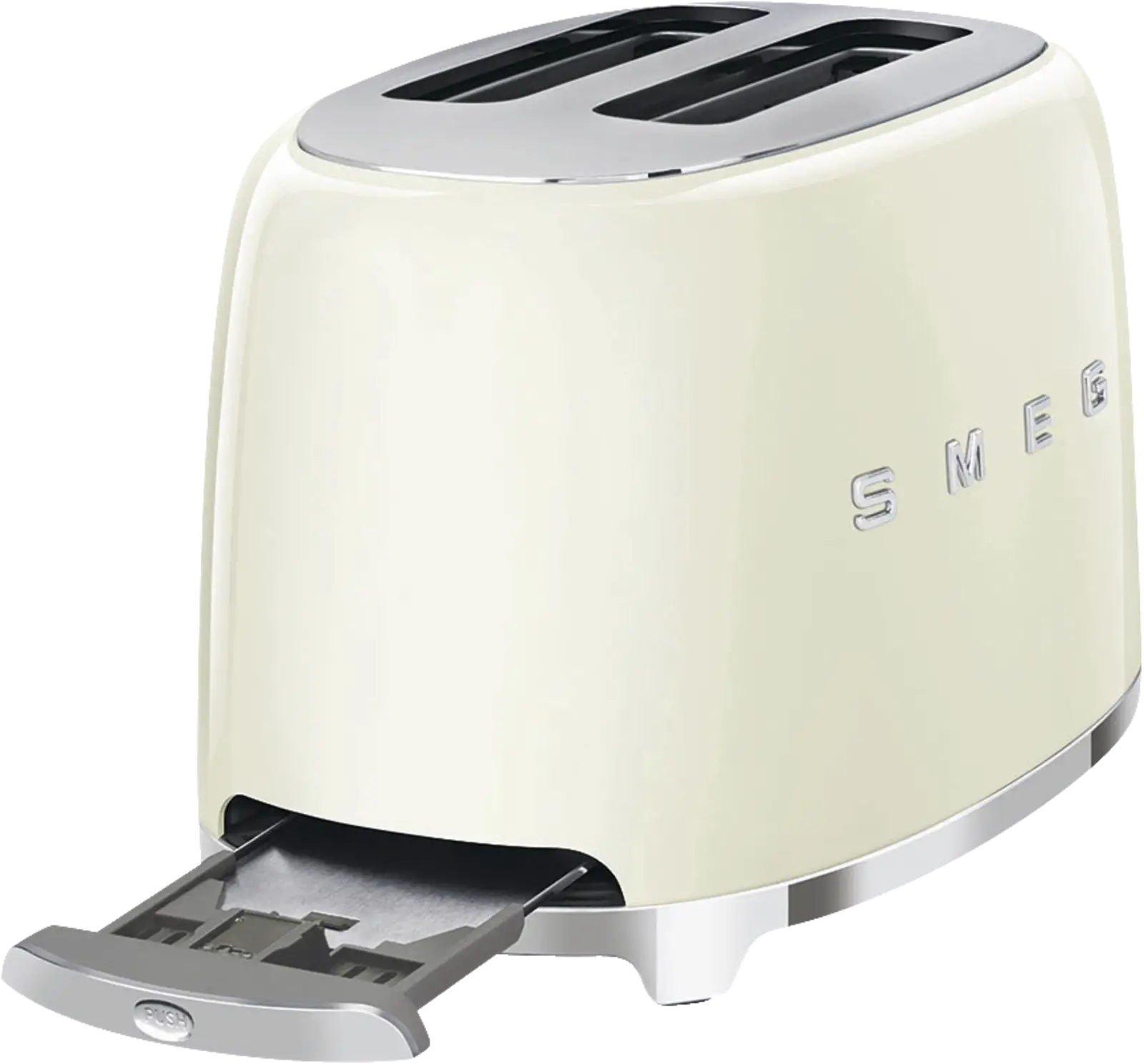 SMEG TSF01CREU Broodrooster 50's Style - Creme