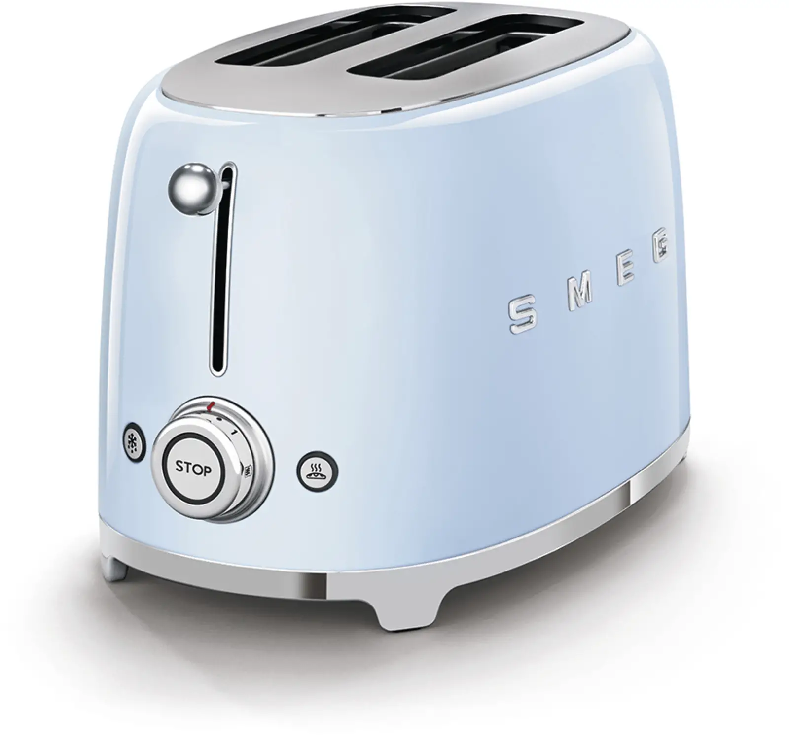 SMEG TSF01PBEU Broodrooster 50's Style - Pastelblauw