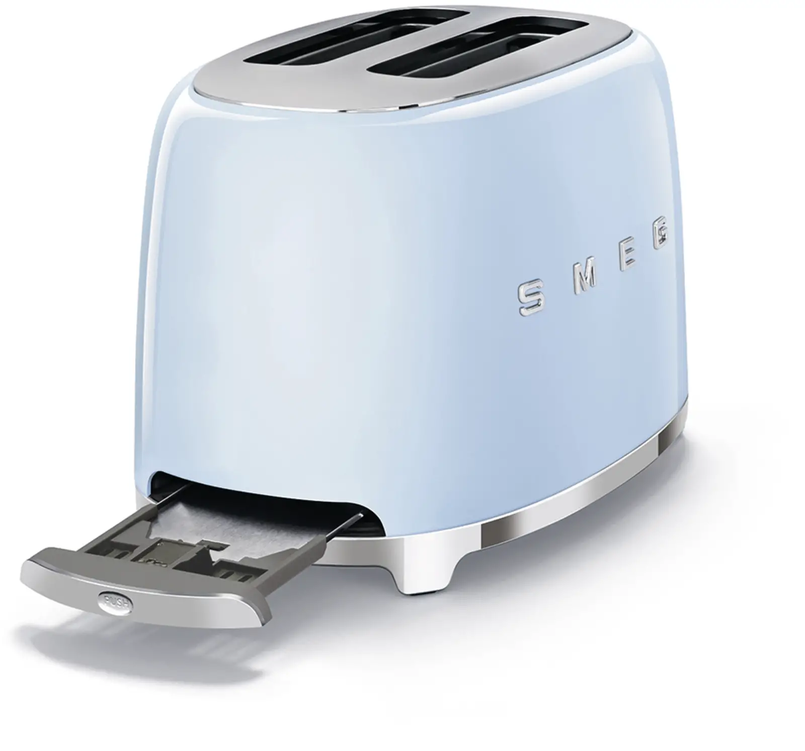 SMEG TSF01PBEU Broodrooster 50's Style - Pastelblauw