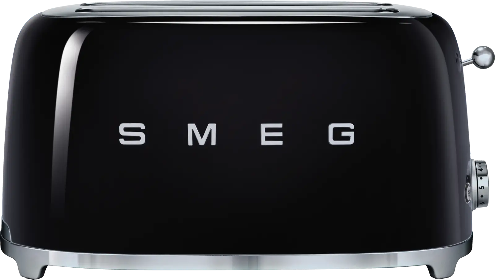 SMEG TSF02BLEU 50's Style Broodrooster - Zwart