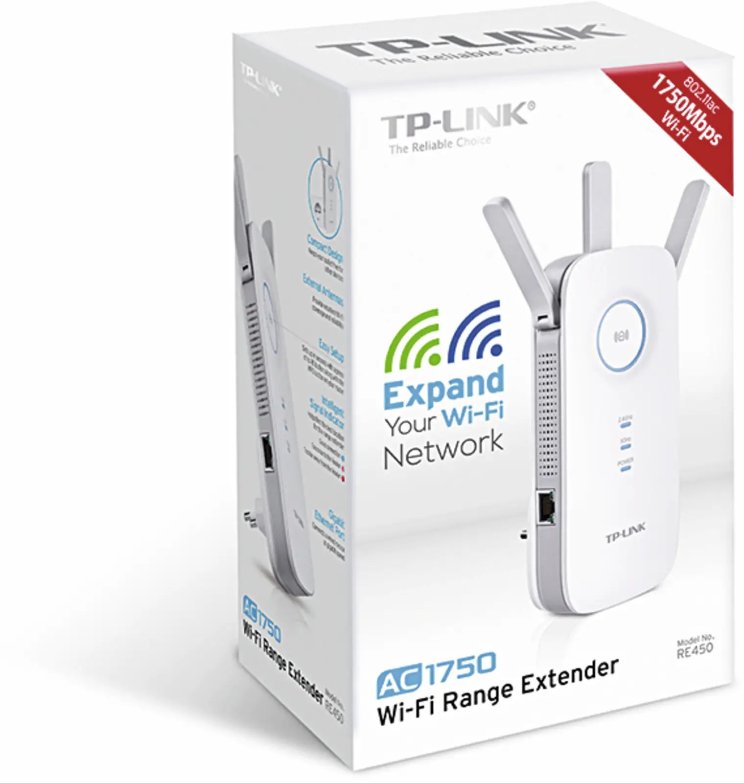 TP-Link RE450 dual-band wifi-repeater