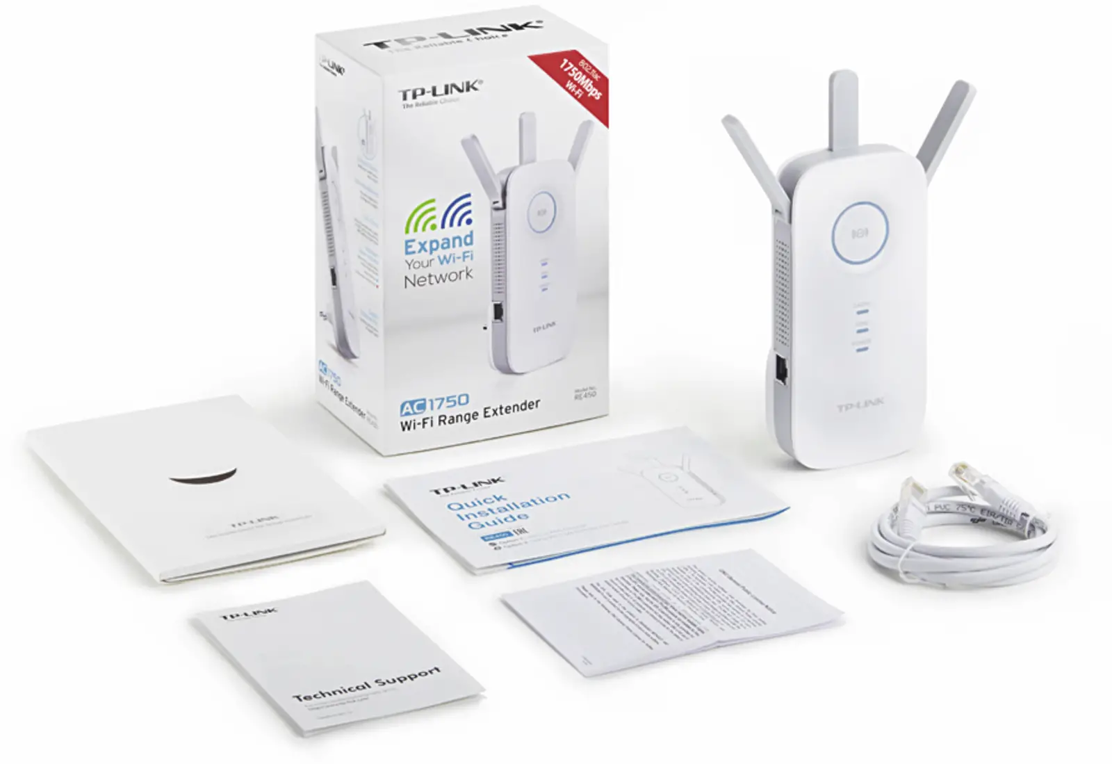 TP-Link RE450 dual-band wifi-repeater