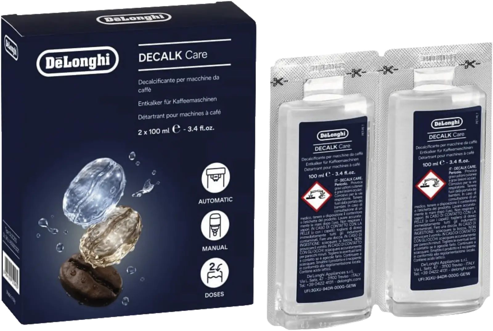 De'Longhi DLSC200 2 X 100ML Koffie Accessoire