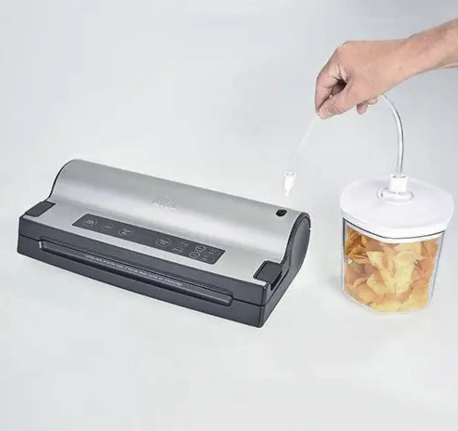 Solis 575 Vac Prestige Vacumeermachine - Grijs
