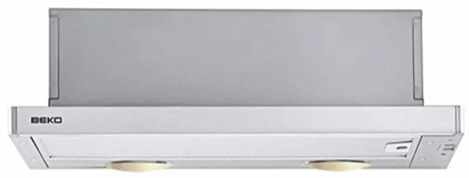 Beko CTB6250X Vlakscherm Afzuigkap - Geïntegreerd - Zilver