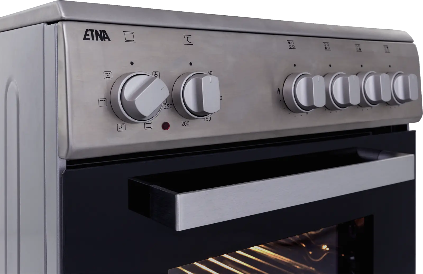 ETNA FGV350RVS Gasfornuis