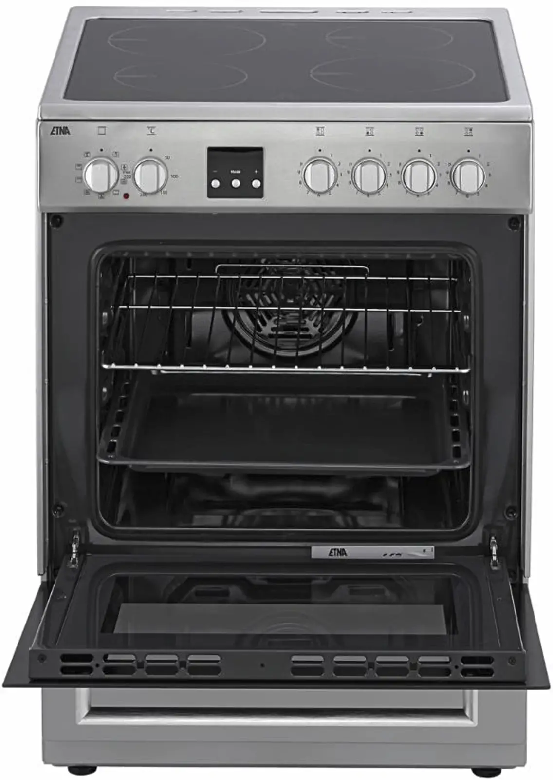 ETNA FIV760RVS inductie fornuis