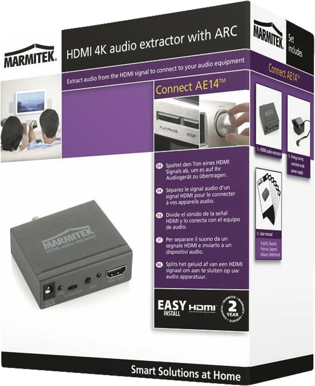 Marmitek Connect AE14 HDMI converter 