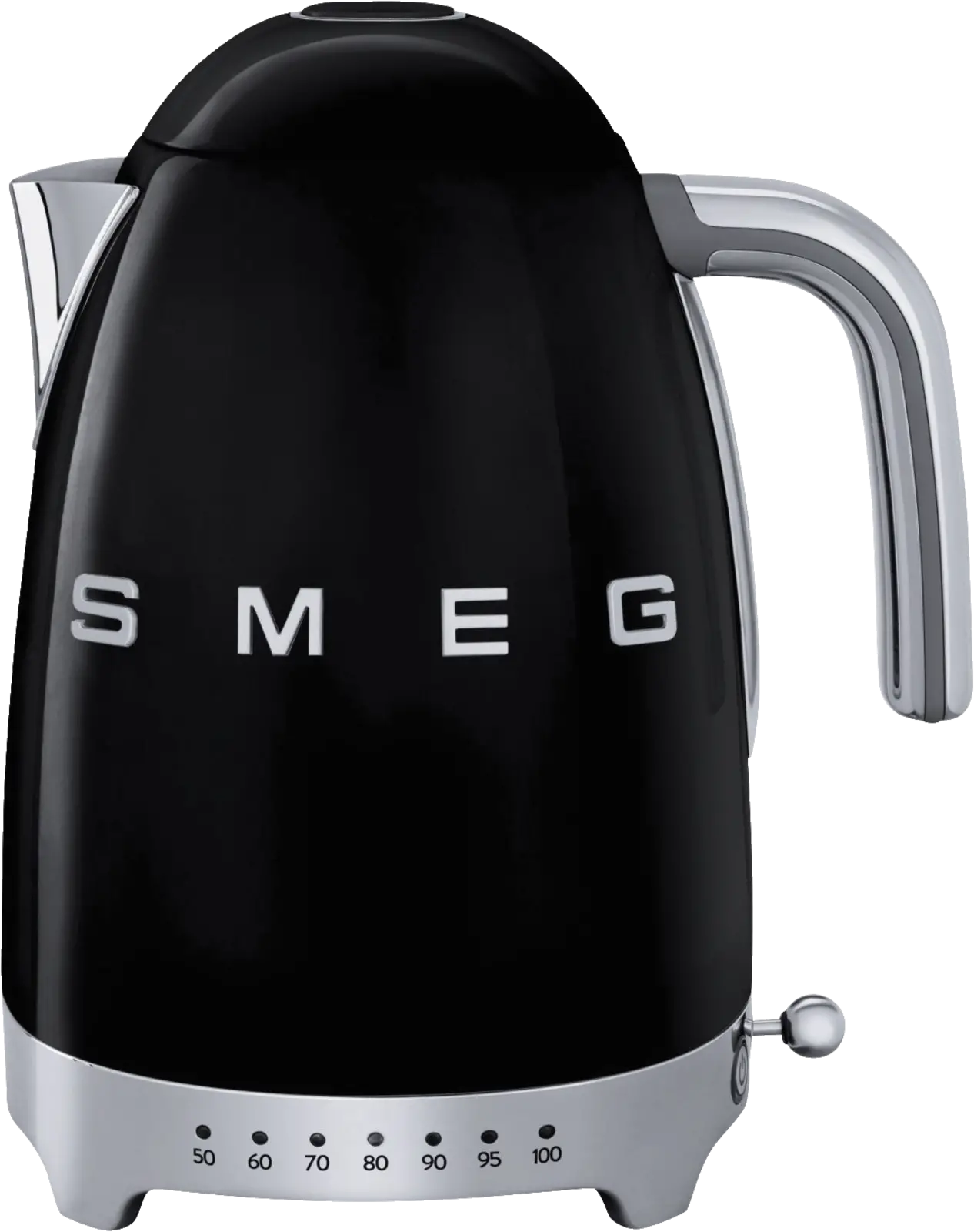 SMEG KLF04BLEU Waterkoker 50's Style - Zwart