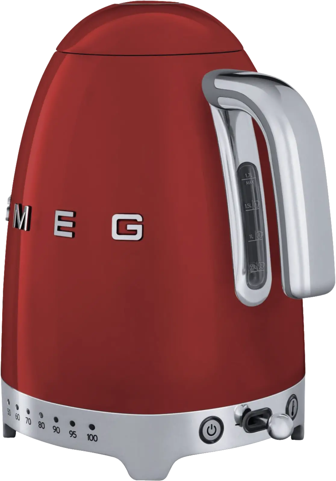 SMEG KLF04RDEU Waterkoker 50's Style - Rood