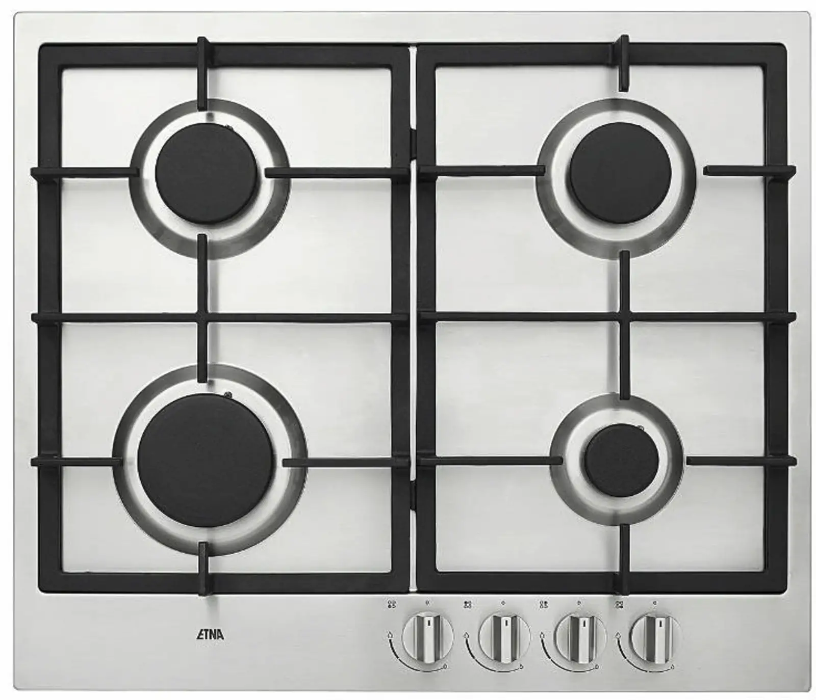 ETNA KG859RVSA Inbouw Gaskookplaat