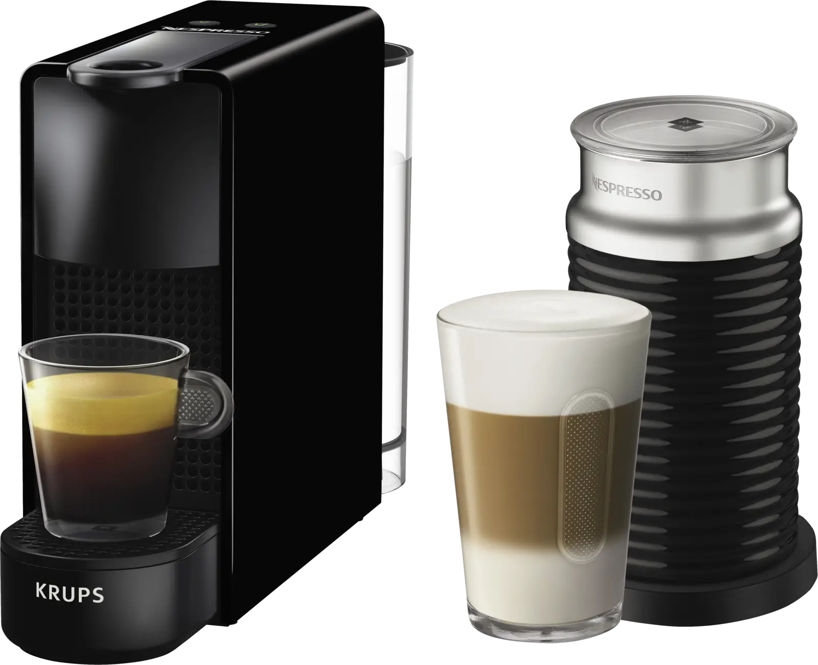 Krups XN1118 Essenza Mini & Aeroccino 3 Nespresso apparaat