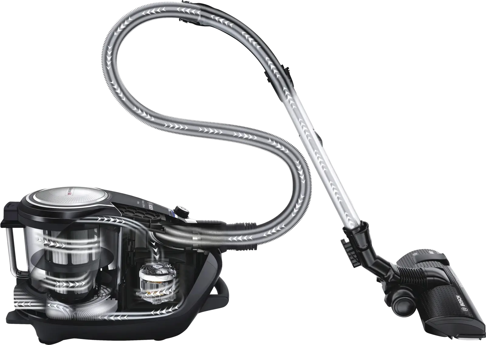 BOSCH BGS7SIL64 Serie 8 ProSilence Stofzuiger zonder Zak