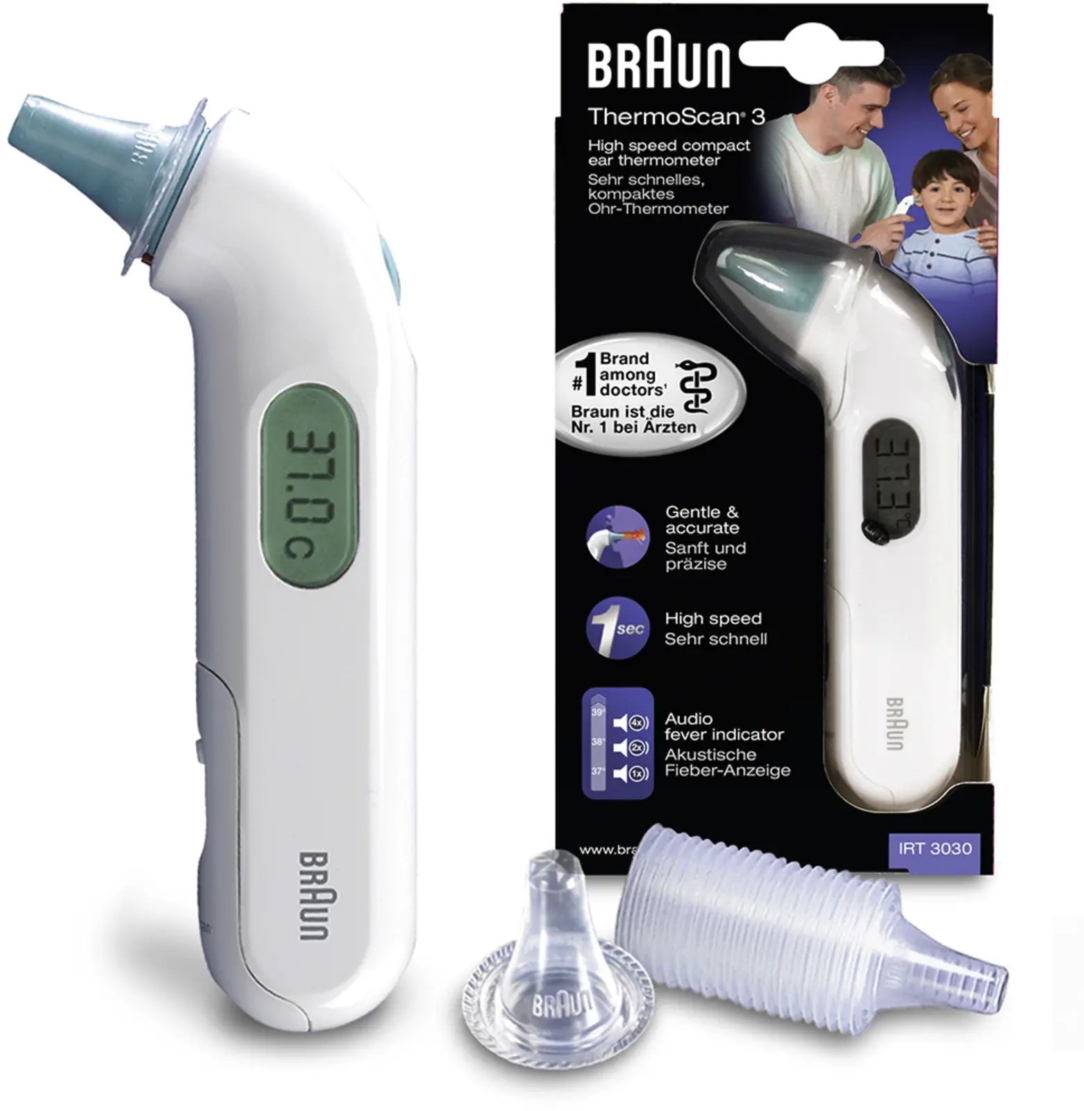 Braun IRT3030 ThermoScan 3 thermometer