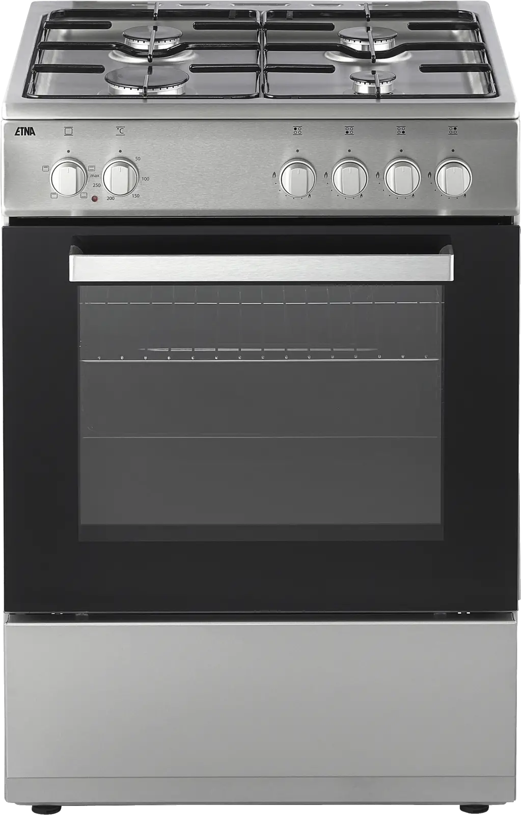 ETNA FGV160RVS Gas- en Elektrofornuis - 60 cm
