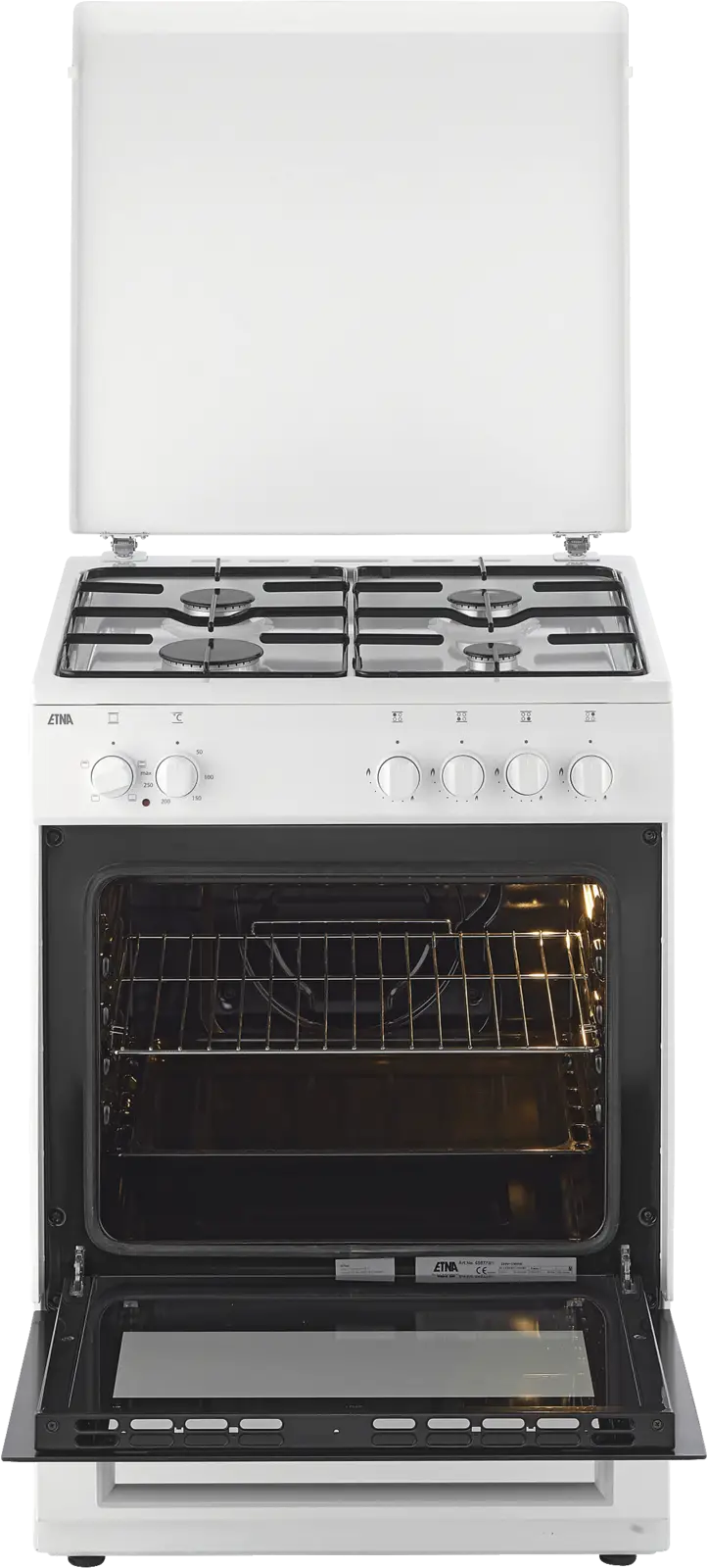 ETNA FGV160WIT Gasfornuis