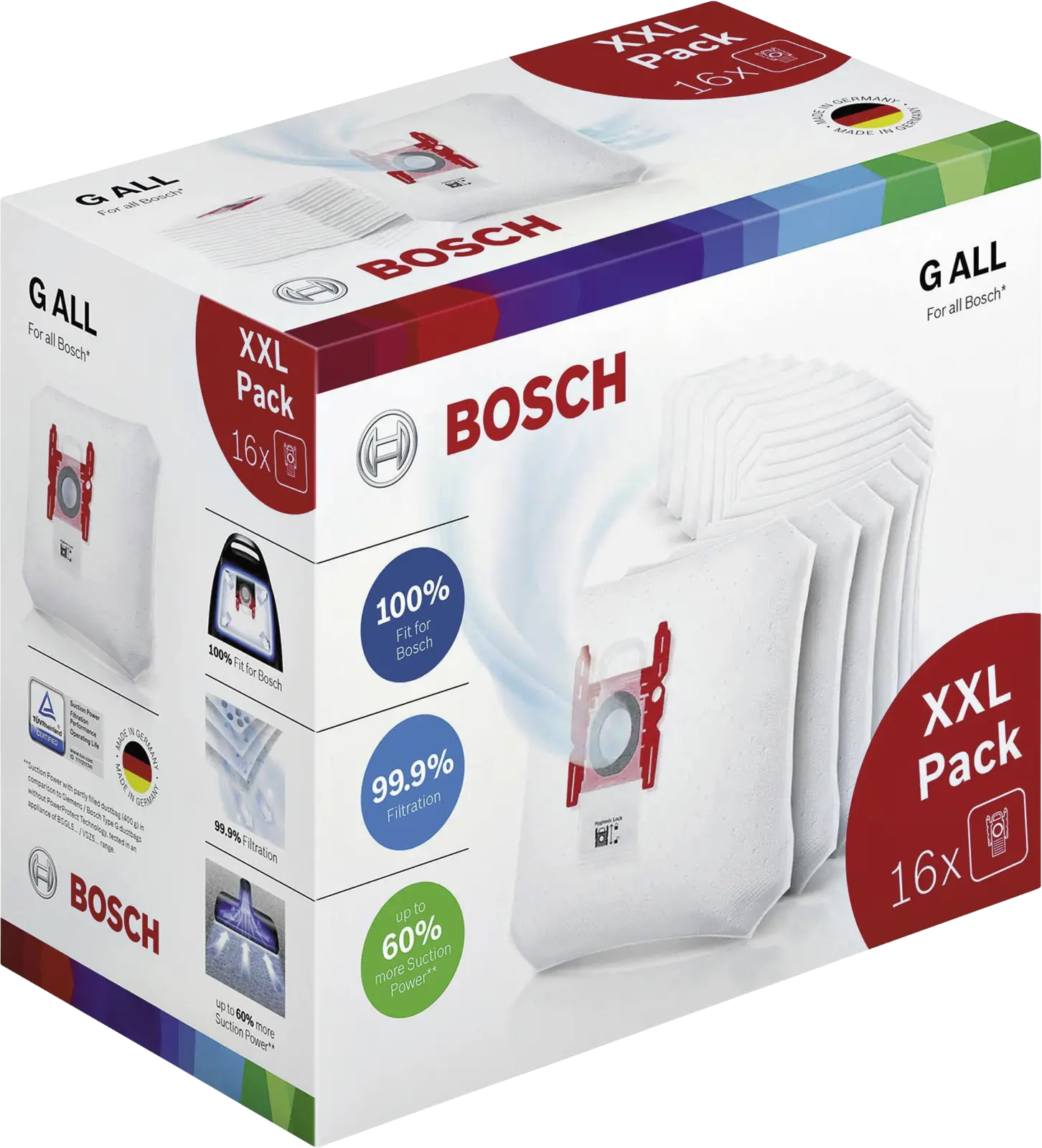 Bosch BBZ16GALL PowerProtect stofzuigerzakken