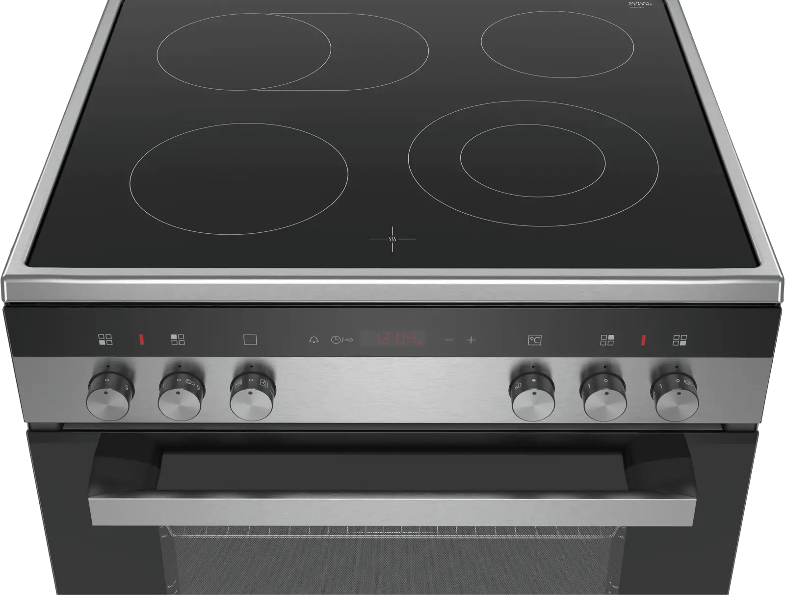 Siemens HK9R3A250 iQ300 Vrijstaand Elektrisch Fornuis - Inox