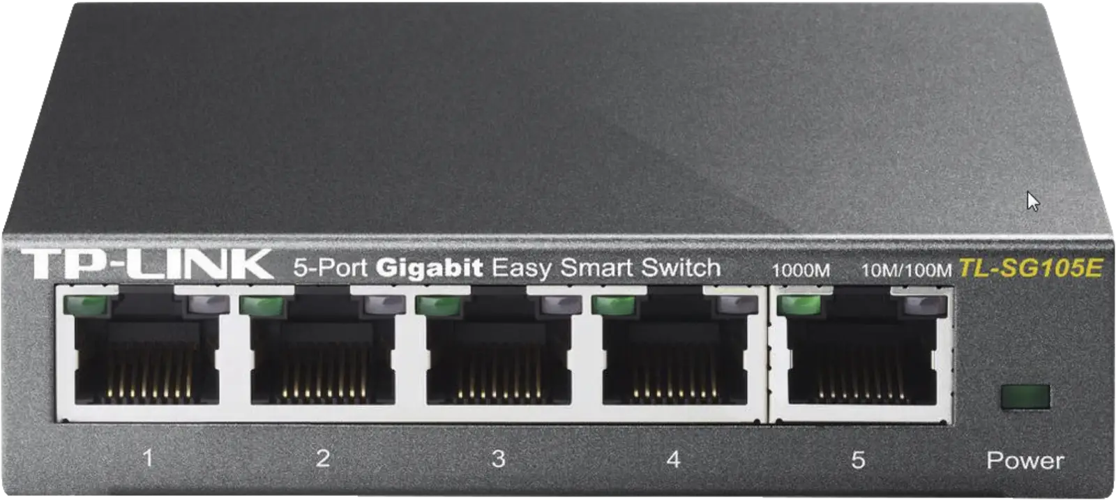 TP-LINK TL-SG105E Gigabit 5 poorts switch Smart Managed