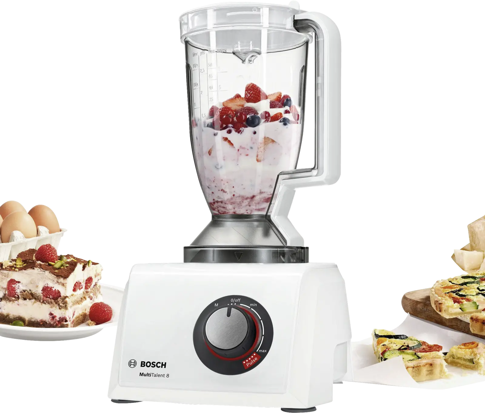 BOSCH MC812W501 MultiTalent 8 Keukenmachine