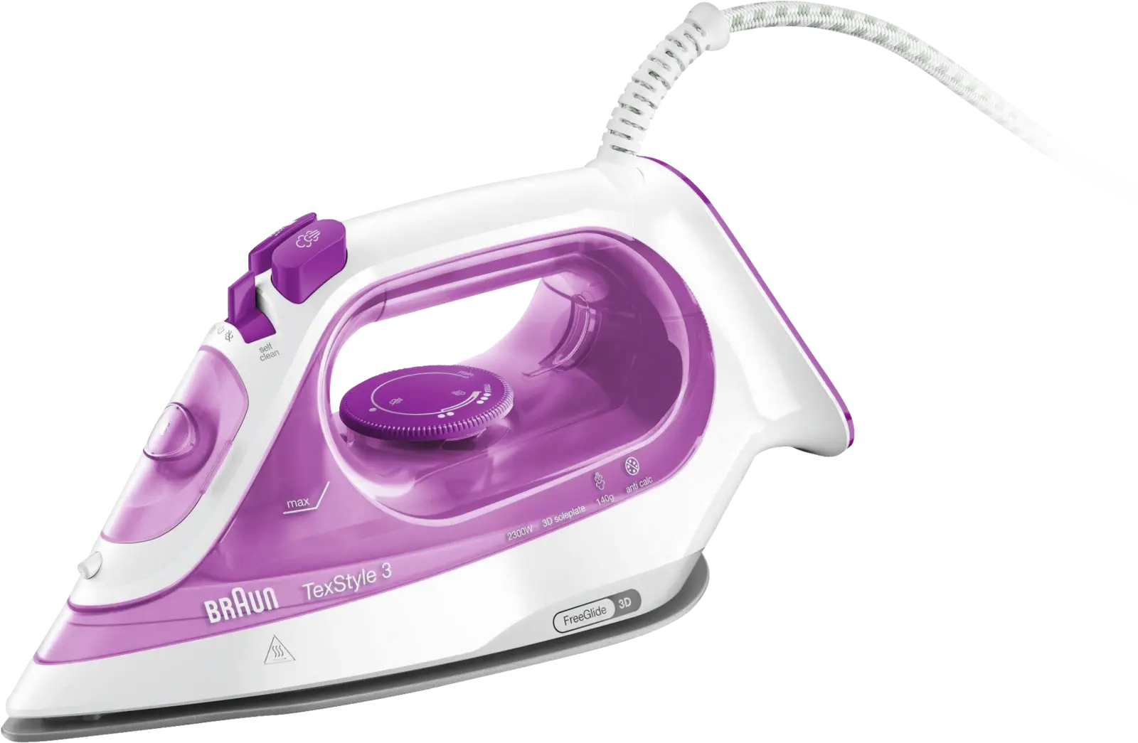 Braun SI3030PU TexStyle 3 Stoomstrijkijzer