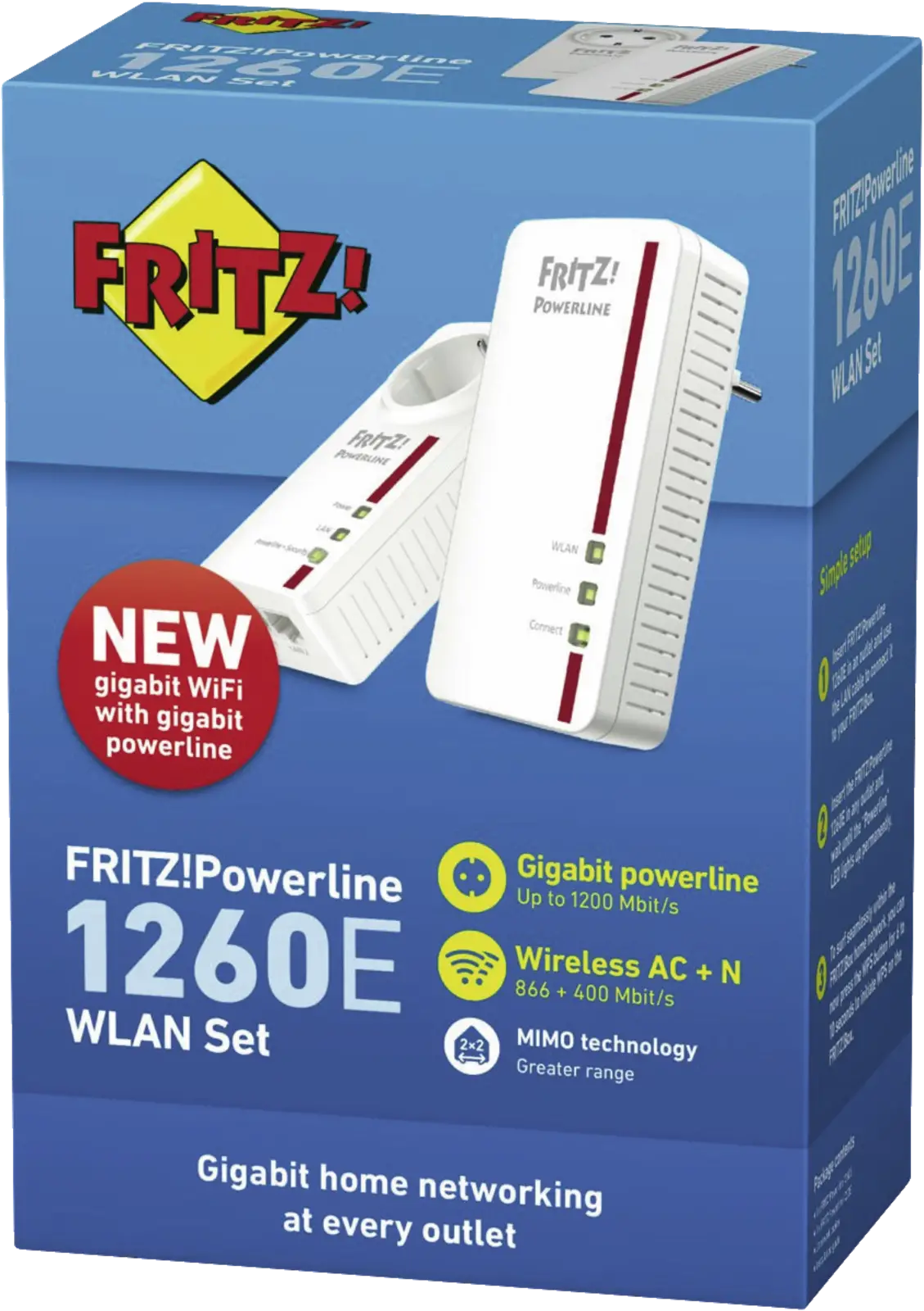 FRITZ!Powerline 1260E WLAN Set Edition International