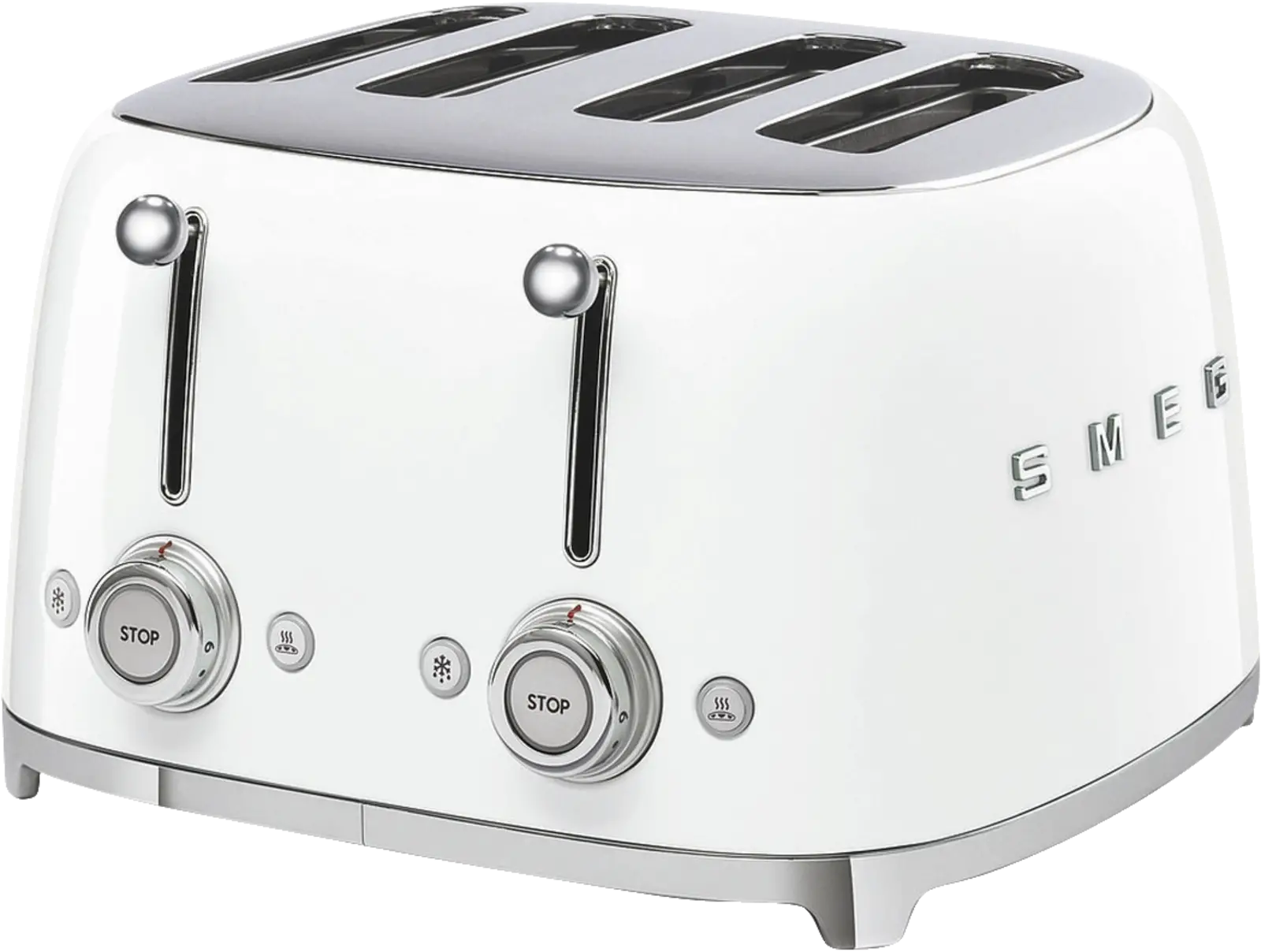 SMEG TSF03WHEU 50's Style Broodrooster - Wit 