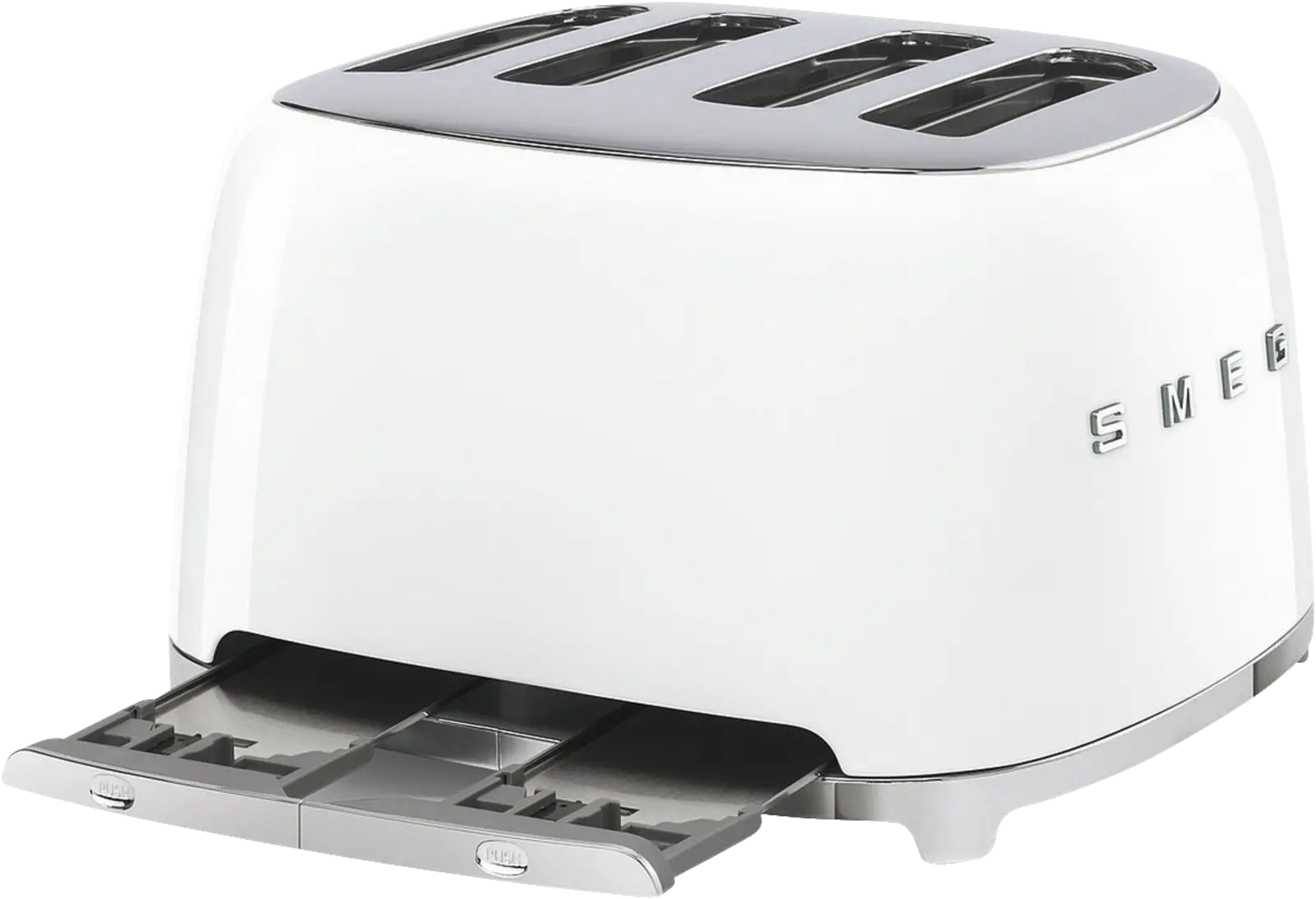 SMEG TSF03WHEU 50's Style Broodrooster - Wit 