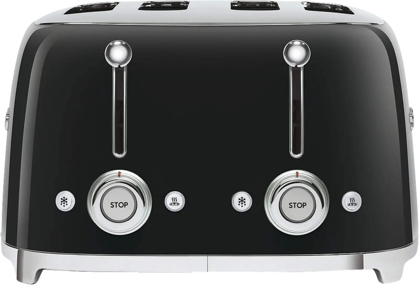 SMEG TSF03BLEU 50's Style Broodrooster - Zwart