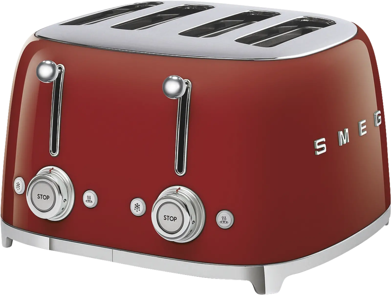 SMEG TSF03RDEU 50's Style Broodrooster - Rood