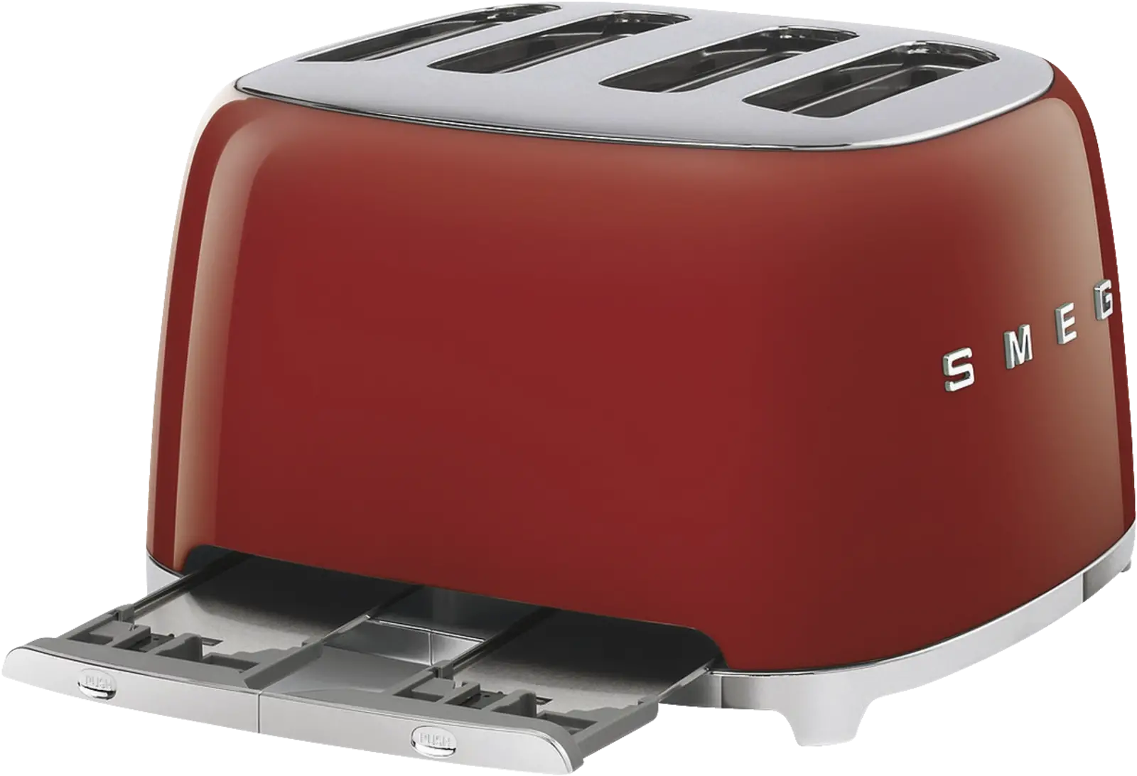 SMEG TSF03RDEU 50's Style Broodrooster - Rood