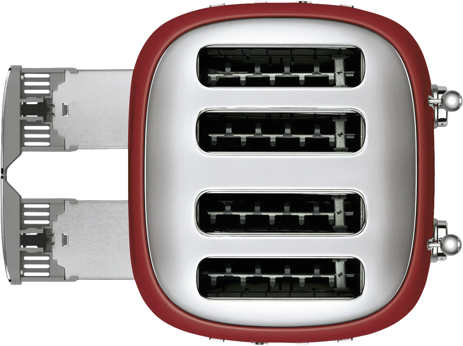 SMEG TSF03RDEU 50's Style Broodrooster - Rood