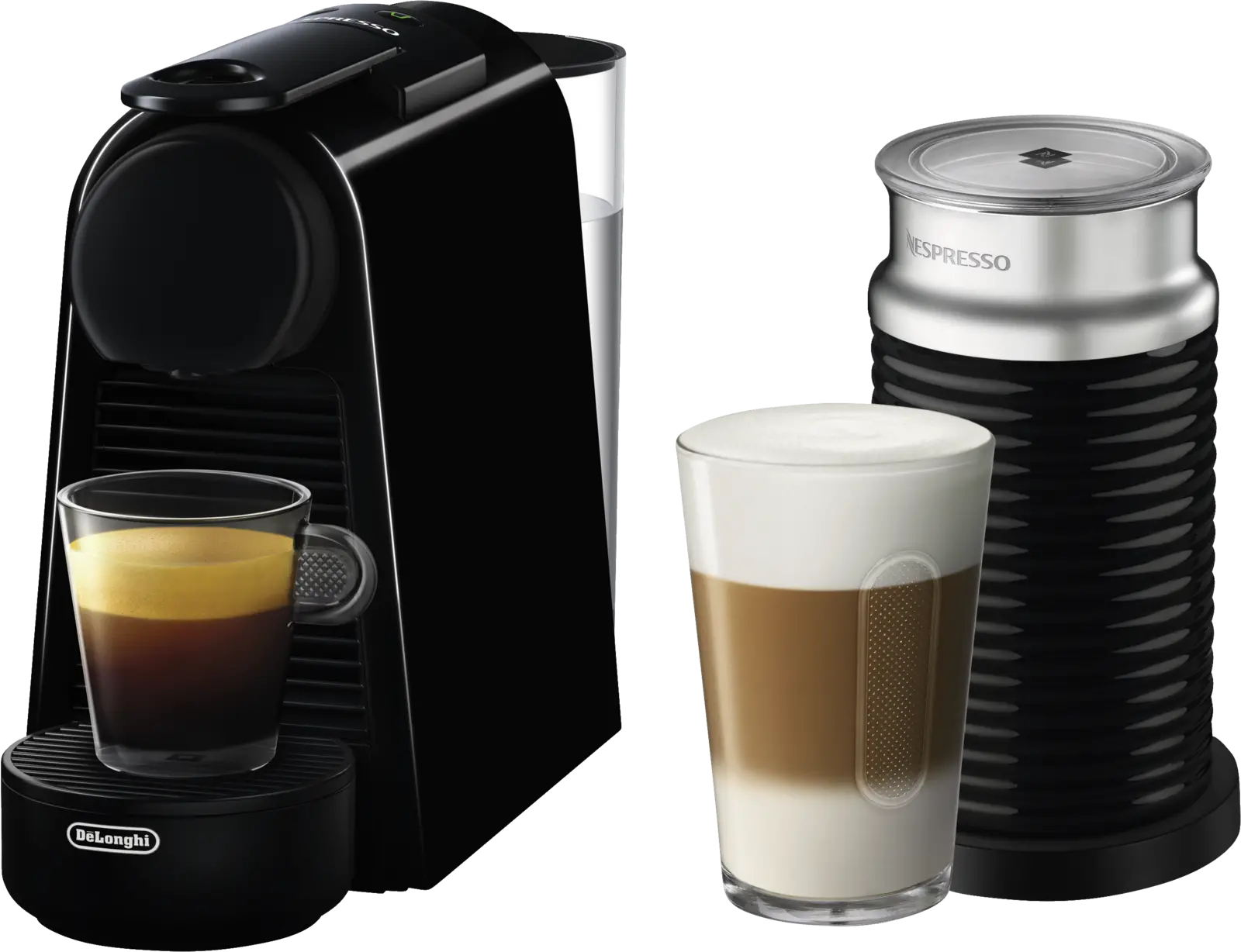 DeLonghi Nespresso EN 85.BAE Essenza Mini Koffiecupmacine met Aeroccino3 Melkopschuimer