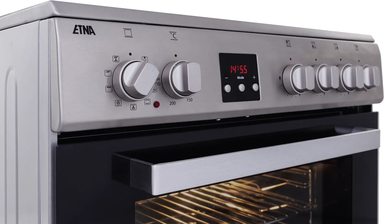 ETNA FGV760RVS Gasfornuis