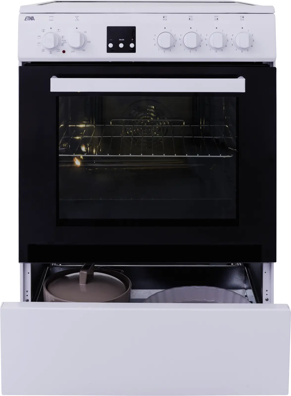 ETNA FIV760WIT Inductie fornuis