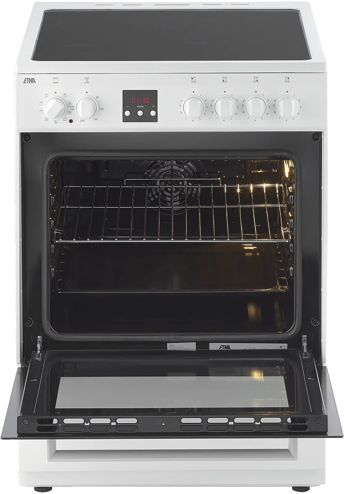 ETNA FIV760WIT Inductie fornuis