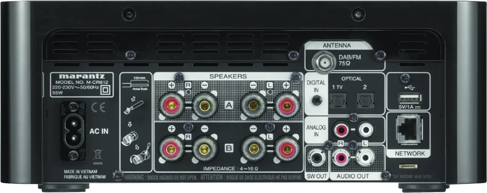 Marantz M-CR612 Melody X Microset